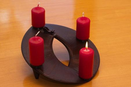 Advent wreath - Adventskranz