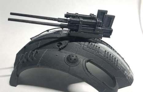 Imperial Warrior Flak Cannon w/ Magnet Well (FDM Friendly)