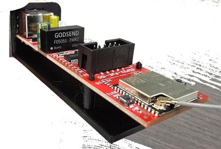 Olimex ESP32-POE-ISO flat base mount   