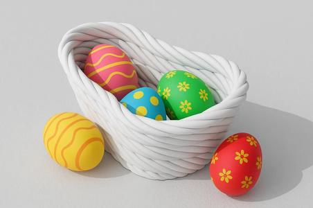 Easter Egg ROPE Basket   
