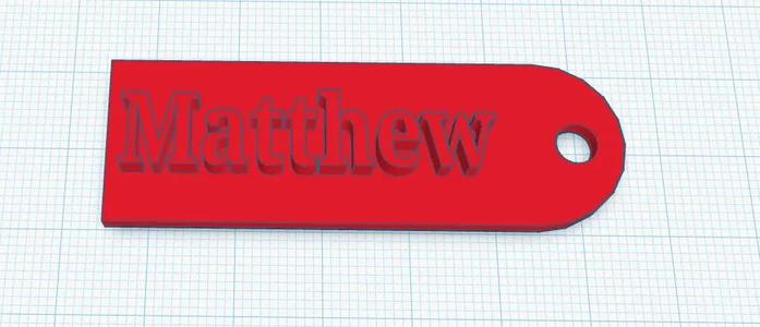 keychain matthew   