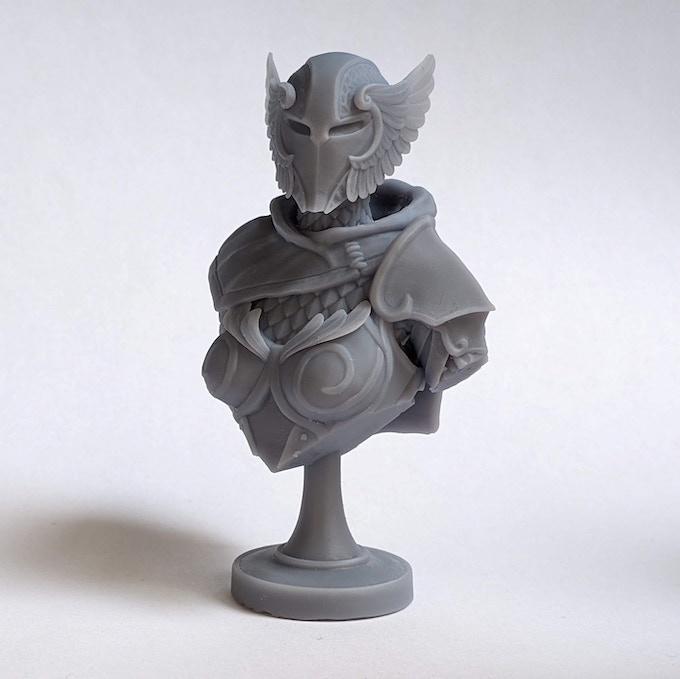 Female Dragon Knight - Bust
