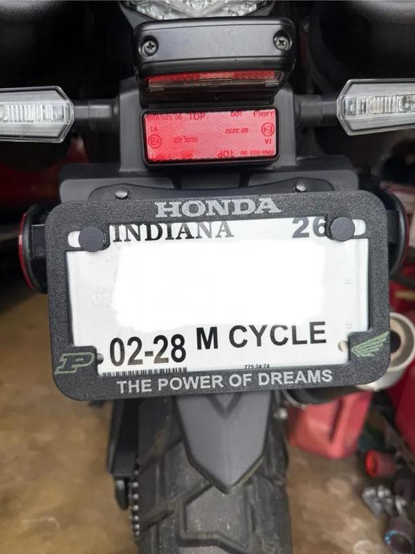 Honda CB500X - Motorcycle License Plate Frame   