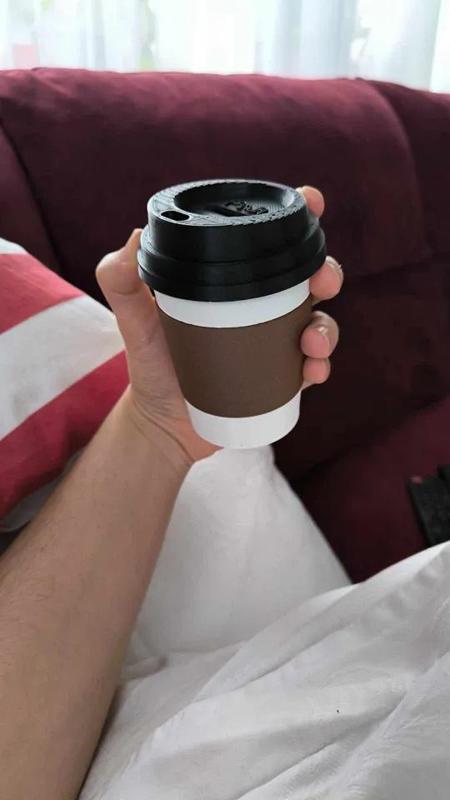 Coffee cup piggy bank   