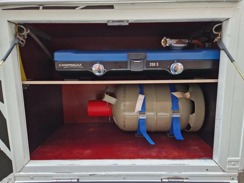 Gasbottle holder for 5kg gasbottles   