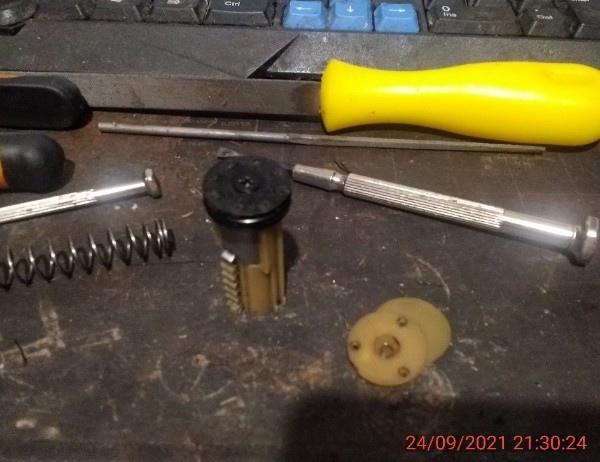 AEP piston head