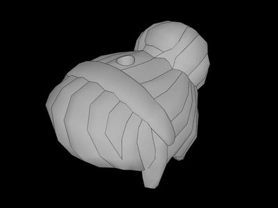 Lego Compatible (15673.dat) Figure Friends Compatible Hair with Top Knot Bun and Hair Band   