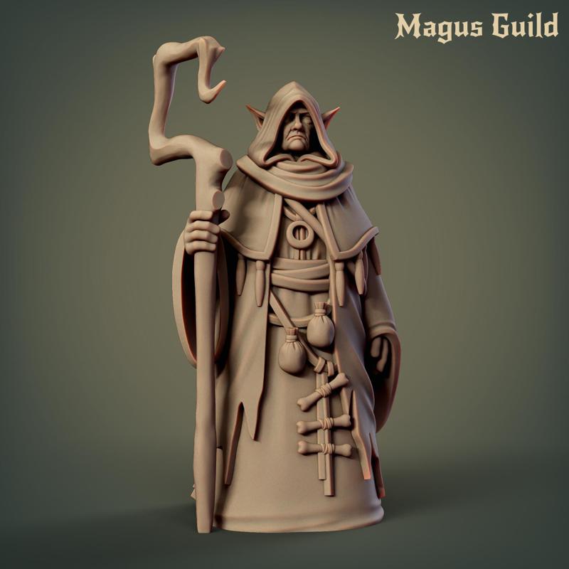 Old Female Elf, Wizard - MG2.1