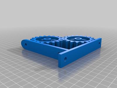gears shelf bracket