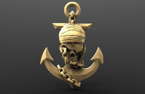 Pirate skull 3