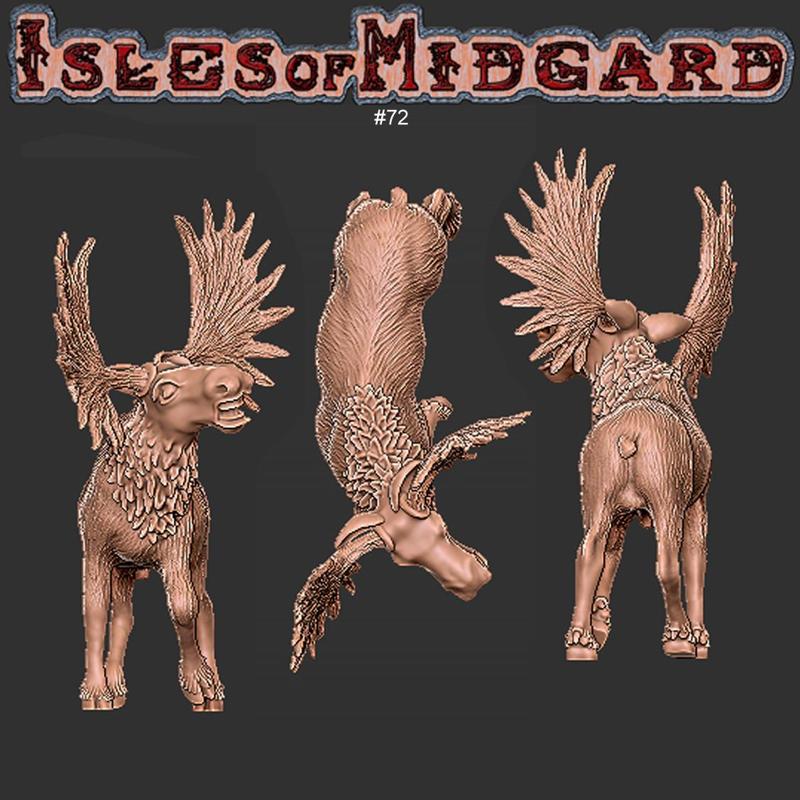 IoM Mount - Ljostari Elk #8