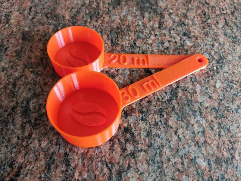 Espresso measuring scoop   