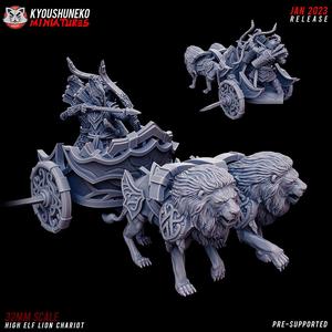 High Elf Lion Chariot