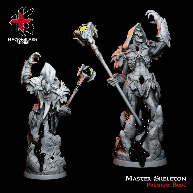Master Skeleton-Bust
