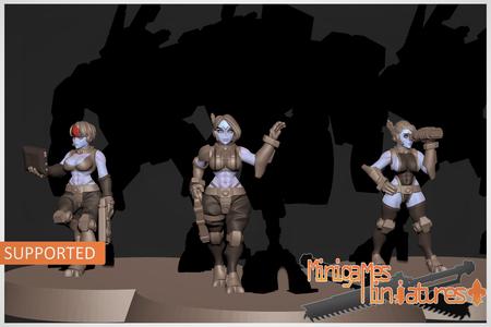 Greater good battlesuit anime pilots