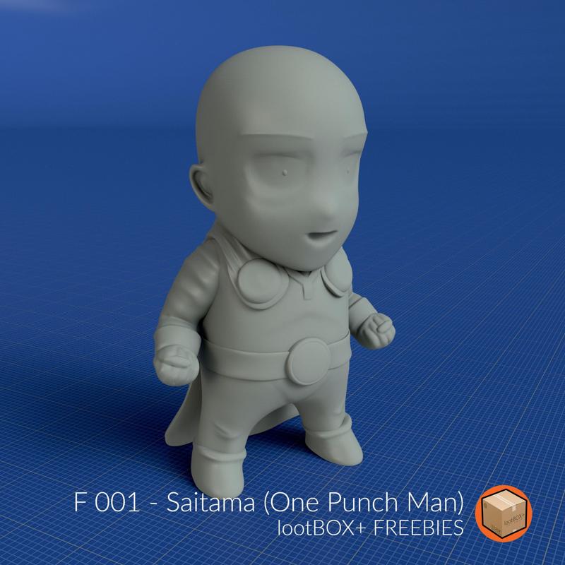 F 001 - SAITAMA (ONE PUNCH MAN)