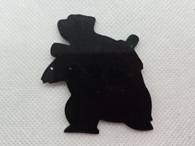 Blastoise Silhouette - Pokemon #009