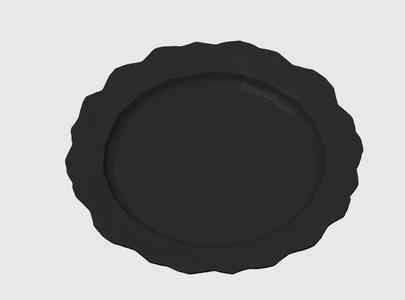 plate old based   