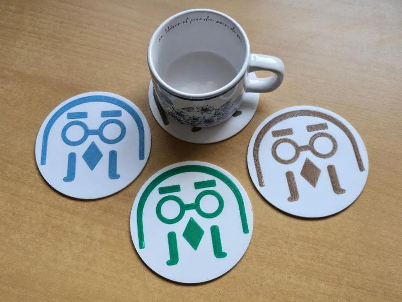 Sous-tasse Roberto / Brewster coaster   