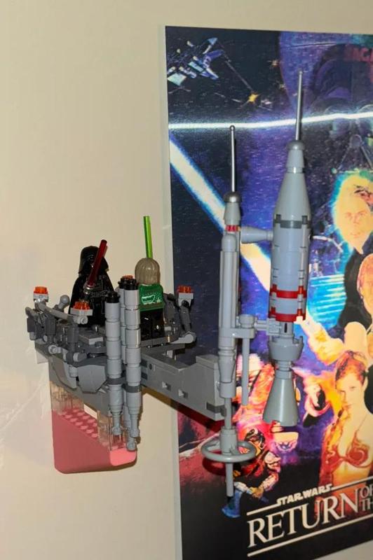 Star Wars Bespin Dual Lego Wall Mount   