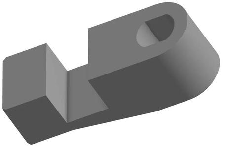 Clamp with 25x26 groove   