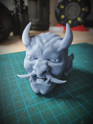 Japanese Daemon Skull
