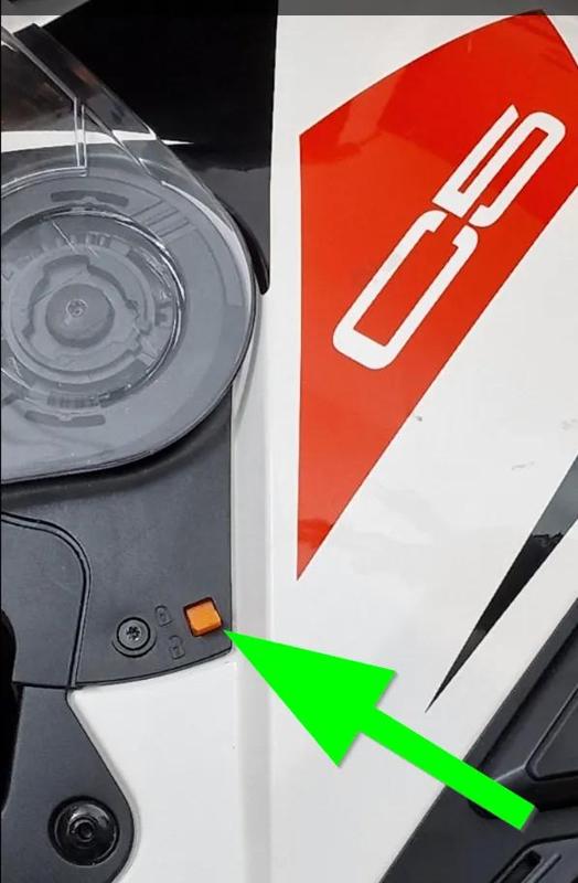 Schuberth C5 Chin Bar Lock Pin  / Kinnteil Verriegelungs Stift   