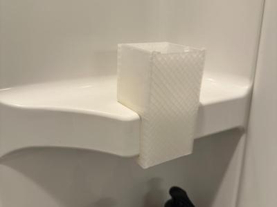 Hair Shower Trash Can