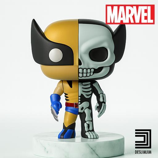 WOLVERINE BONES MARVEL STL FUNKO POP TOYART