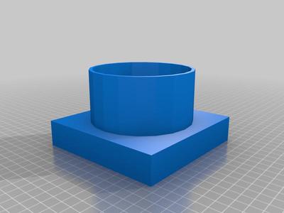 Halot One exhaust adapter for 4" dryer ducting. 