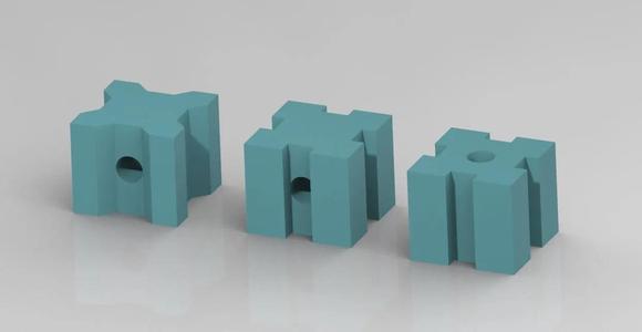 1 Inch Square Tube Inserts   