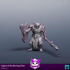 Legion of the Burning Claw | Soldier D