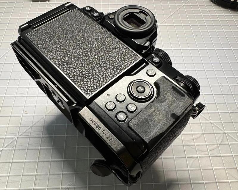 Thumb grip rest for Nikon Z f Zf Camera - full sized   