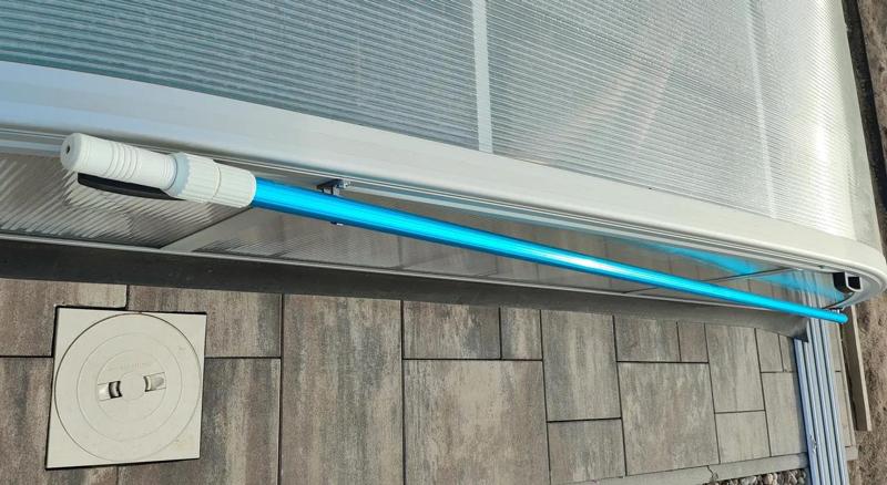 Pool Pole Holder for Enclosure (M6 Mounting)   