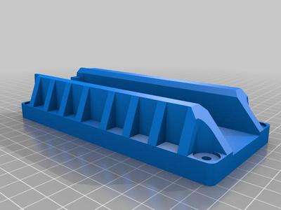 magnetic gun mount (Extended Version for full sized pistols)