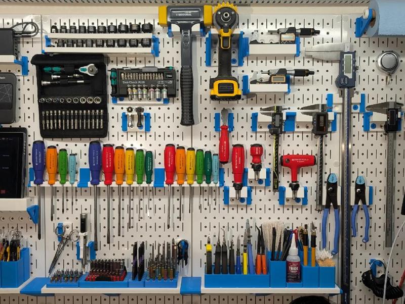 PB Swiss 8240/8242/8440 SwissGrip driver mounts for DDD Wall Control   