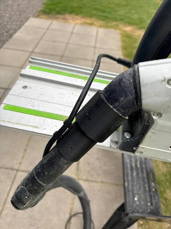 Festool TS 55 EBQ Adapter for vacuum cleaner   