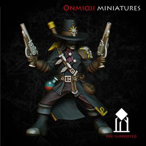 Witch hunter with pistols