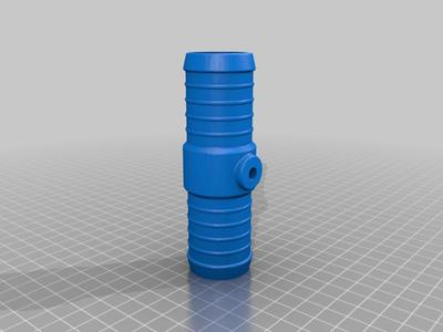 pool hose coupling with temp ds18b20