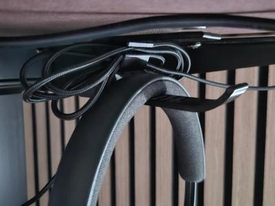 Underdesk Headphone & Cable Holder   