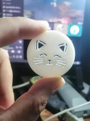 Keychain Cat Happy   