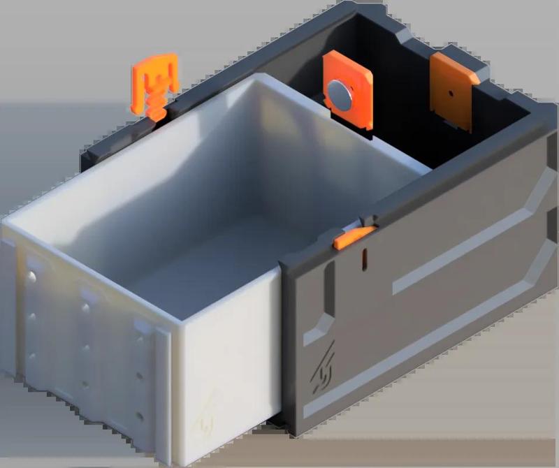 GEN2 115-1W-1H Decor Drawer   