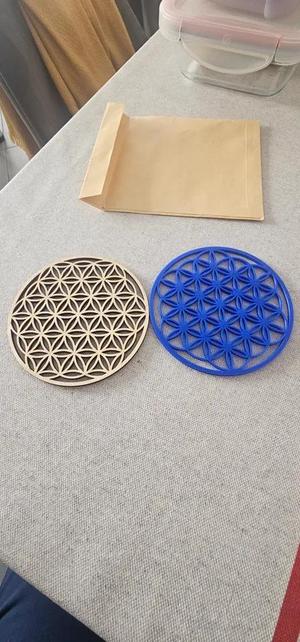 plateau fleur de vie   