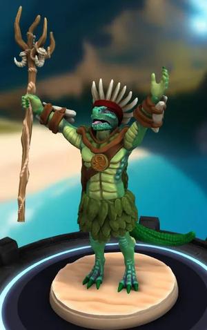 Lizard Man Shaman   