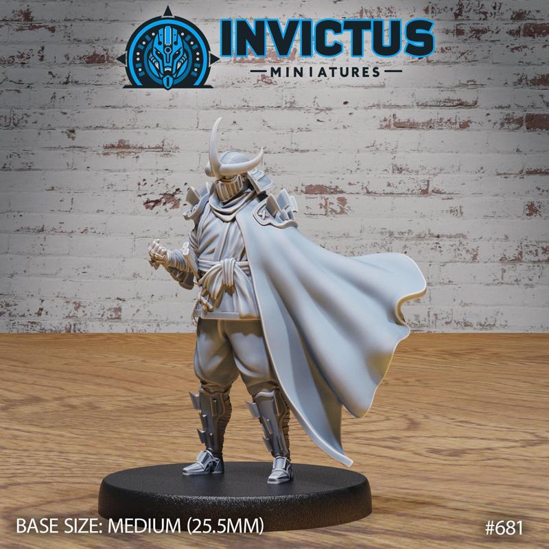 Samurai Leader / Space Ronin / Star Battle Pirate / Galactic Sword Lord / Humanoid Pirate / Cosmic Blade Warrior / Alien Race Fighter / Cosmic Katana Master / Star Battle Temple Guard / Sci-Fi Encounter