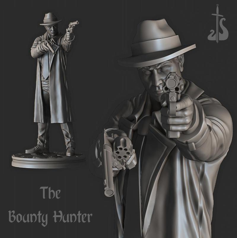 The Bounty Hunter (2 poses)
