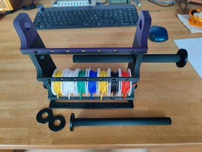 DIY 21 Cable coil holder   