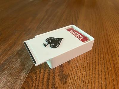 simple playing cards box   