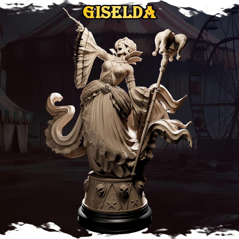 Giselda from The Circus of Madness (Bust included)