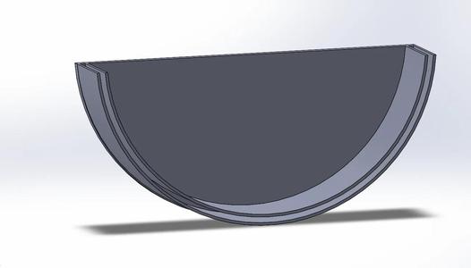 Finition gouttière   